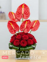 Chispa Exótica Arreglo con Anturios